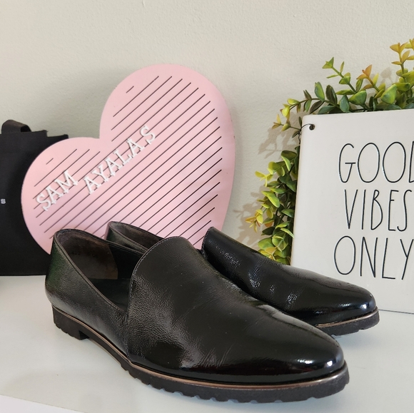 Paul Green Wheaton Flat Women Size 6.5 Black Color Leather - Picture 8 of 10